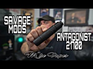 Savage Mods Antagonist 21700 Mech Mod – Get Flavor Vape Blog